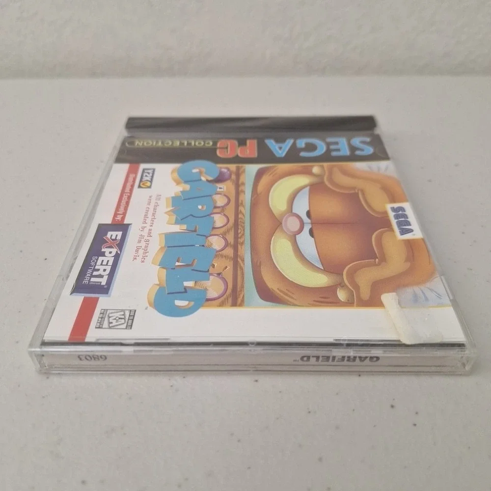 RARE Vintage NEW Garfield In TV Land Sega Entertainment CD-ROM PC SEALED